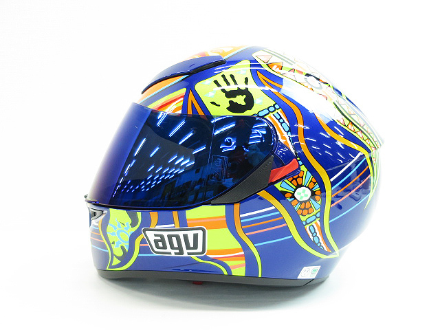 AGV K-3 SV ファイブコンチネンツ ロッシモデル　ヘルメット L ヘルメット/シールド