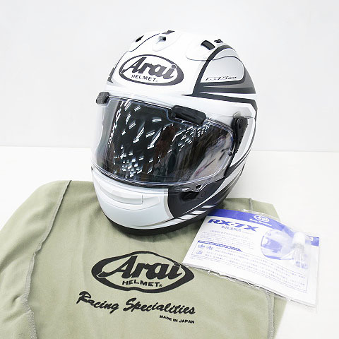 1点18,000円でお買取させて頂きました】ARAI (アライ) RX-7 MAZE ヘルメット  お買取させて頂きました。バイクウェアの買取はSTSTストストにお任せ下さい！ -  バイクウェア・ヘルメット買取ならSTST(ストスト)無料宅配買取サービス