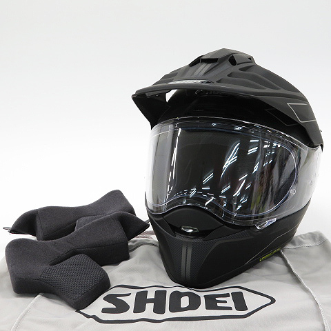 1点17,000円でお買取させて頂きました】SHOEI ショウエイ HORNET ADV NAVIGATE オフロードヘルメット ブラック  SIZE:M(57cm) をお買取させて頂きました。バイクウェアの買取はSTSTストストにお任せ下さい！ -  バイクウェア買取ならSTST(ストスト)無料宅配買取サービス