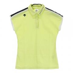 DESCENTE GOLF デサントゴルフ 半袖ポロシャツ グリーン系 サイズ：S