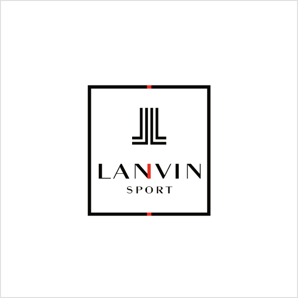 LANVIN SPORT ランバン スポール  ハーフジップ 長袖Tシャツ  ホワイト系 36 ゴルフウェア レディース